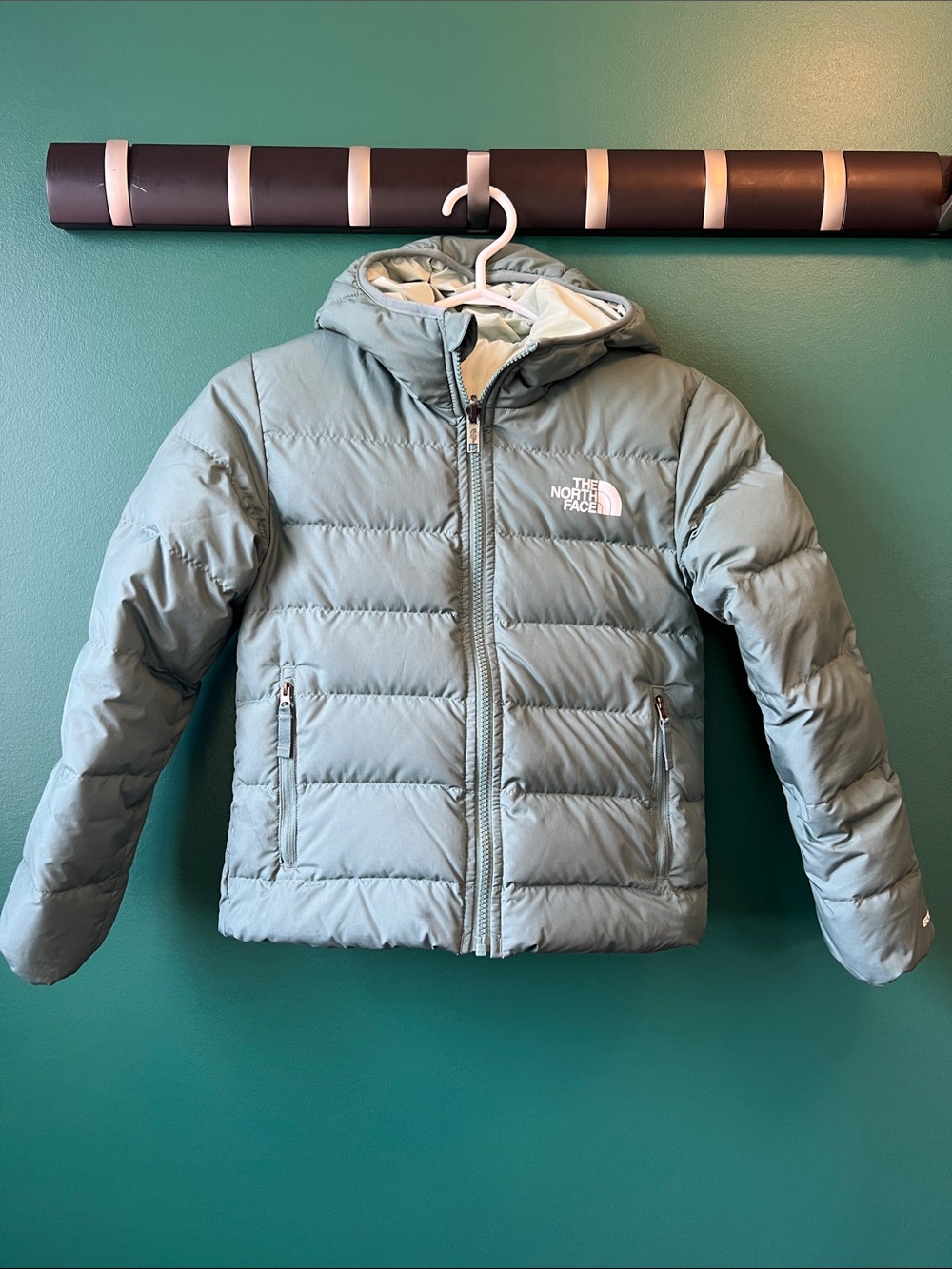 The North Face Reversible Puffer Jacket with Hood